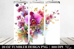 Vibrant Orchid Gold | 20 Oz Tumbler Product Image 2