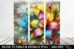 Colorful Narcissus | 20 Oz Tumbler Product Image 2