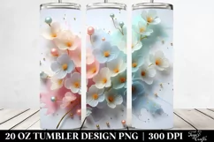 Abstract Cherry Blossom Tumbler | 20 oz Tumbler Product Image 2