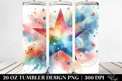 Colorful Pastel Star | 20 oz Tumbler Product Image 2