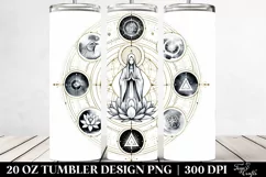 Simple Mystic Ritual Image | 20 oz Tumbler Product Image 2