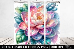 Detailed Pastel Gardenia Tumbler Product Image 2