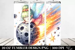 Colorful Fairy Meteor Tumbler Product Image 2
