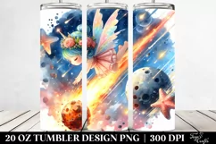 Colorful Fairy Meteor Tumbler Product Image 2