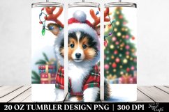 Expressive Baby Collie PNG Product Image 2