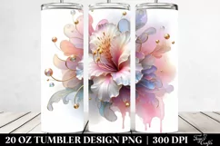 Pastel Glossy Azalea 20 Oz Tumbler Product Image 2