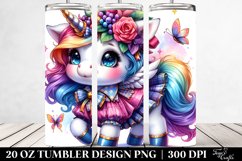 Baby Unicorn Tumbler Design Product Image 2