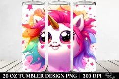 Funny Cute Simple Cartoon. 20 oz Tumbler Design Product Image 2