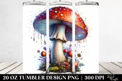 Detailed Shiny Mushroom Tumbler Product Image 2
