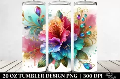 Colorful Rhododendron | 20 Oz Tumbler Product Image 2