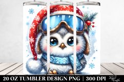 Expressive Baby Owl PNG Product Image 2