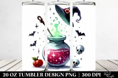 Funny Magic Potion Halloween Clipart 20 Oz Tumbler Product Image 2