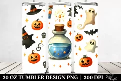 Funny Magic Potion Halloween Clipart 20 Oz Tumbler Product Image 2