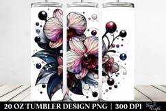Detailed Orchid | 20 Oz Tumbler Product Image 2