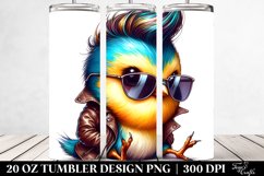 Agressive Baby Bird Sitting | 20 oz Tumbler Product Image 2