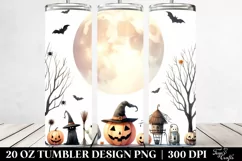 Simple Funny Moon Clipart, 20 Oz Tumbler Product Image 2