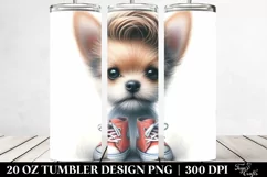 Cute Dog with Sneakers PNG Product Image 2