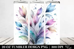 Shiny Snowdrop Flower, 20 Oz Tumbler Product Image 2