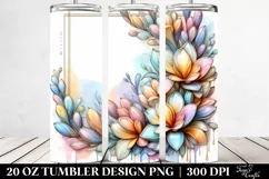 Shiny Freesia Flower, 20 Oz Tumbler Product Image 2