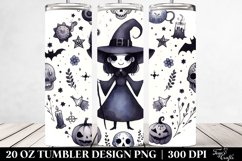 Funny Gothic Witch | 20 oz Tumbler Product Image 2