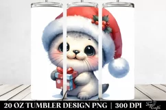 Enthusiastic Baby Malinois with Christmas Lights PNG Product Image 2