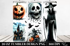 Simple Funny Nightmare Clipart, 20 Oz Tumbler Product Image 2