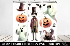 Simple Funny Nightmare Clipart, 20 Oz Tumbler Product Image 2