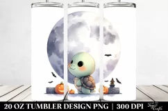 Imaginative Baby Turtle Halloween Clipart PNG Product Image 2