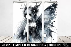 Gothic Fairy Illustration | 20 oz Tumbler Product Image 2