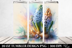 Abstract Pastel Wooden Stained | 20 Oz Tumbler Product Image 2