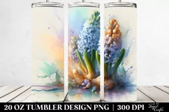 Abstract Pastel Wooden Stained | 20 Oz Tumbler Product Image 2