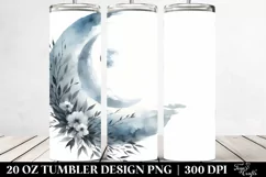 Simple Moon Image Tumbler | 20 oz Tumbler Product Image 2