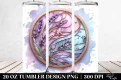 Small Stained Lavender 20 Oz Tumbler Product Image 2