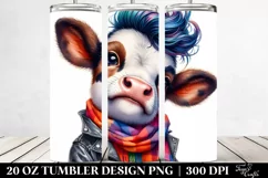Funny Baby Cow PNG Product Image 2