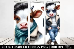 Baby Monkey with Cool Haircut 20 Oz Tumbler Product Image 2