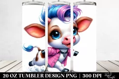 Cool Running Baby Cow 20 Oz Tumbler Product Image 2