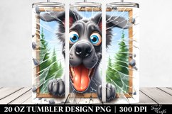 Crazy Great Dane Smiling | 20 Oz Tumbler Product Image 2