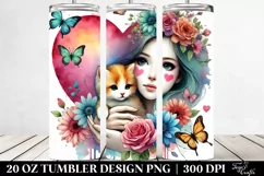 Valentines 20 Oz Tumbler Png Product Image 2