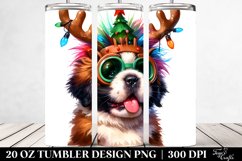 Crazy Saint Bernard PNG Product Image 2