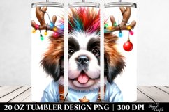 Crazy Saint Bernard PNG Product Image 2