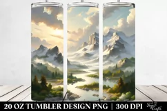 Simple Digital Painting Image | 20 oz Tumbler Product Image 2