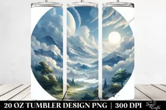 Simple Digital Painting Image | 20 oz Tumbler Product Image 2