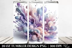 Glossy Stained Lavender 20 Oz Tumbler Product Image 2