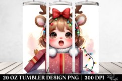 Adorable Baby Brittany in Winter Outfit, PNG Product Image 2