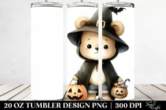 Cute Baby Bear for Halloween, Transparent PNG Product Image 2