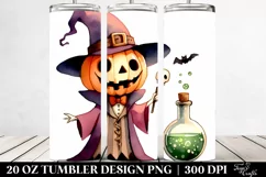 Funny Halloween Clipart with Elixir 20 Oz Tumbler Product Image 2