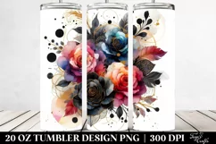 Abstract Shiny Lilac | 20 oz Tumbler Product Image 2