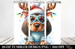 Expressive Baby Bloodhound, Transparent PNG Product Image 2
