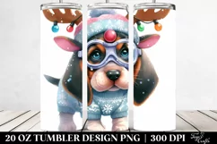 Expressive Baby Bloodhound, Transparent PNG Product Image 2