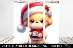 Expressive Bichpoo Winter PNG Product Image 2